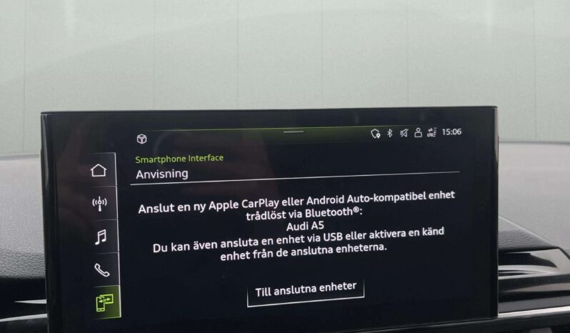 
								2024 Audi A5 40 TDI Quattro S-Line  Sportback Competition Matrix Cockpit full									